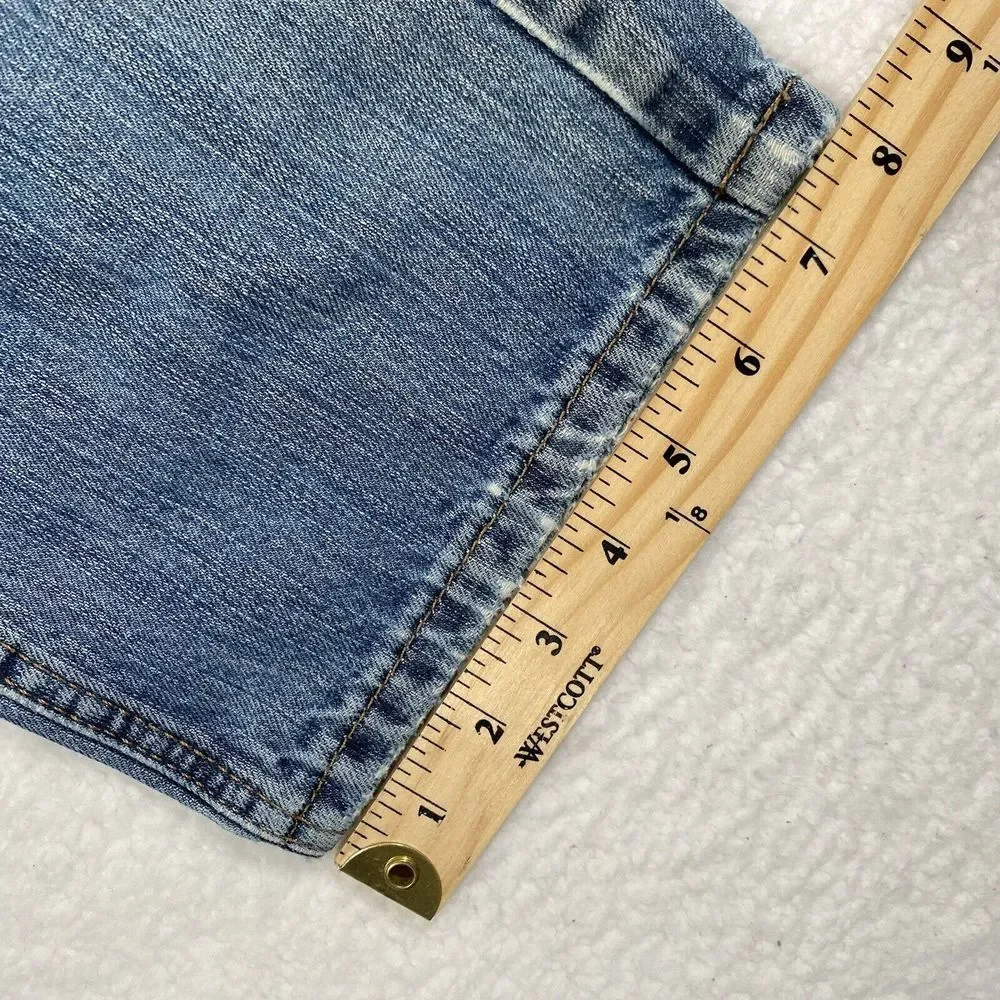 Wrangler Retro Jeans Mens 30x32 (Real‎ 32x31) Slim Straight Denim Work Pants